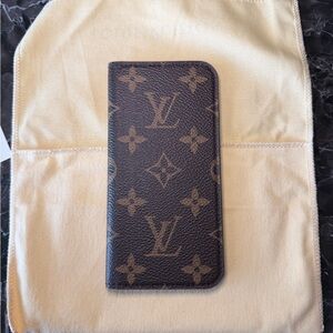 Louis Vuitton Dark Brown Monogram Phone Case